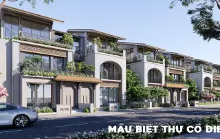 Biệt thự cao cấp của dự án Charmora City với vẻ đẹp sang trọng và kiến trúc hiện đại.