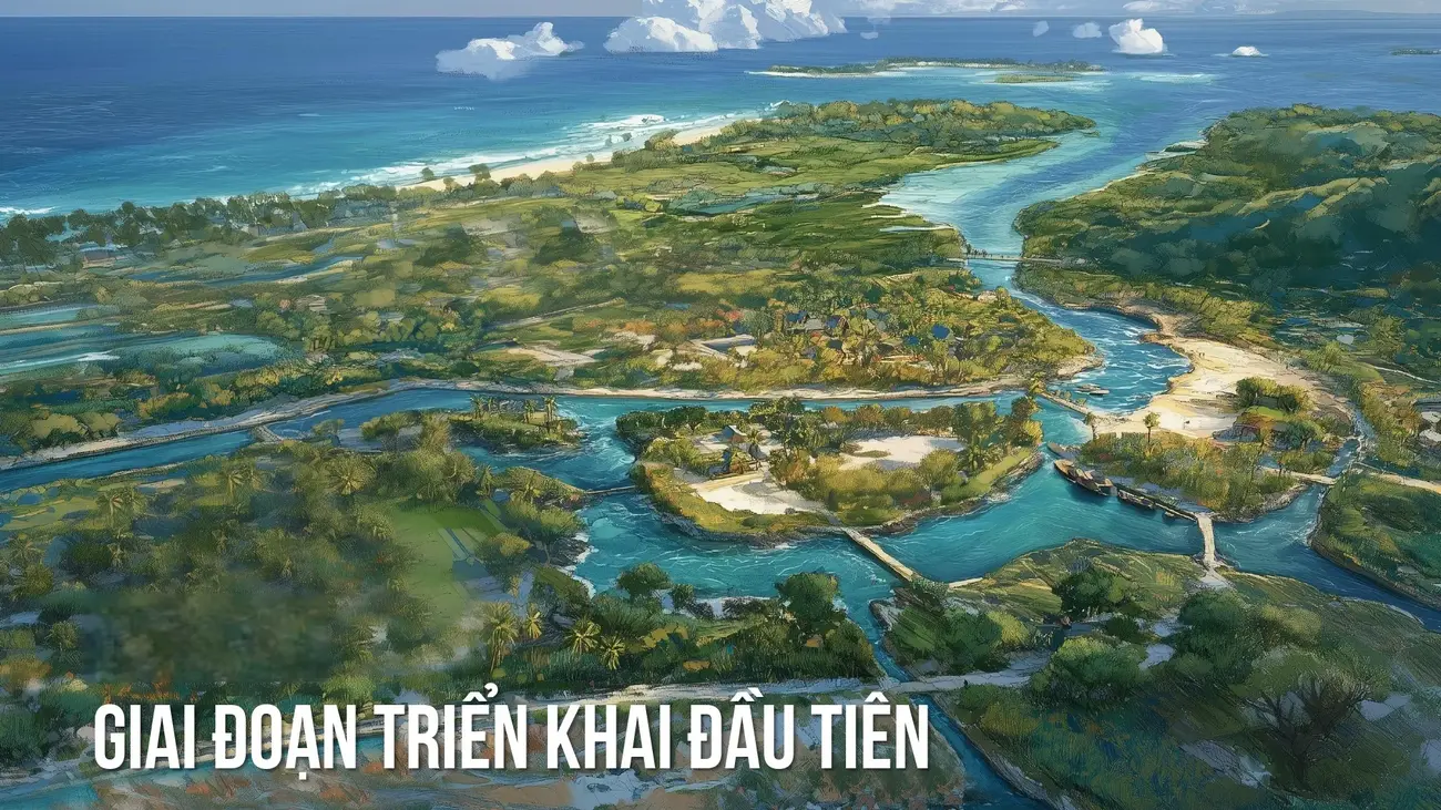 Charmora City với quy mô 227 ha, hệ sinh thái xanh, mặt nước bao phủ, và các tiện ích hiện đại quốc tế.