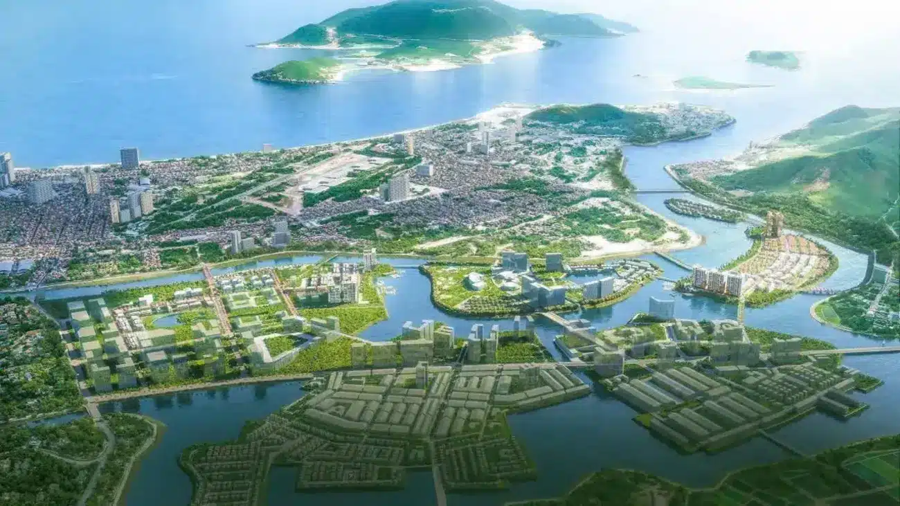 Dự án Charmora City tại Tây Nam Nha Trang, một đô thị hỗn hợp xanh-sạch, cách trung tâm 8-9 km.