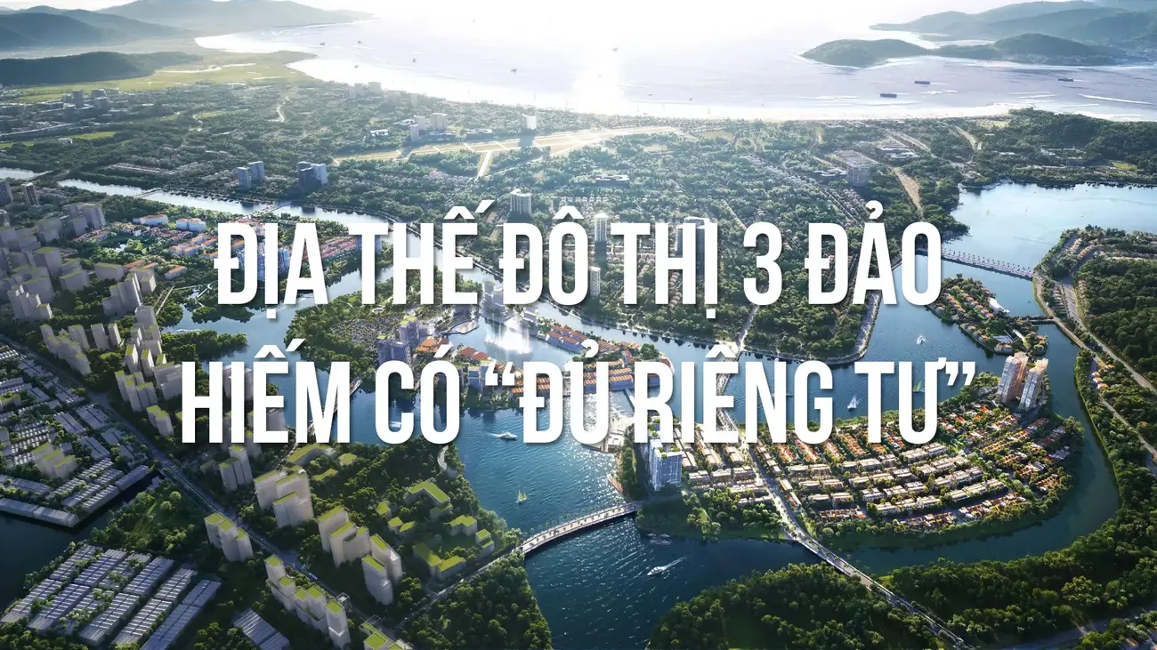 Hệ thống cầu kết nối ba đảo mang vẻ đẹp hiện đại và công nghệ tiên tiến, điểm nhấn mới tại Charmora City, Nha Trang.