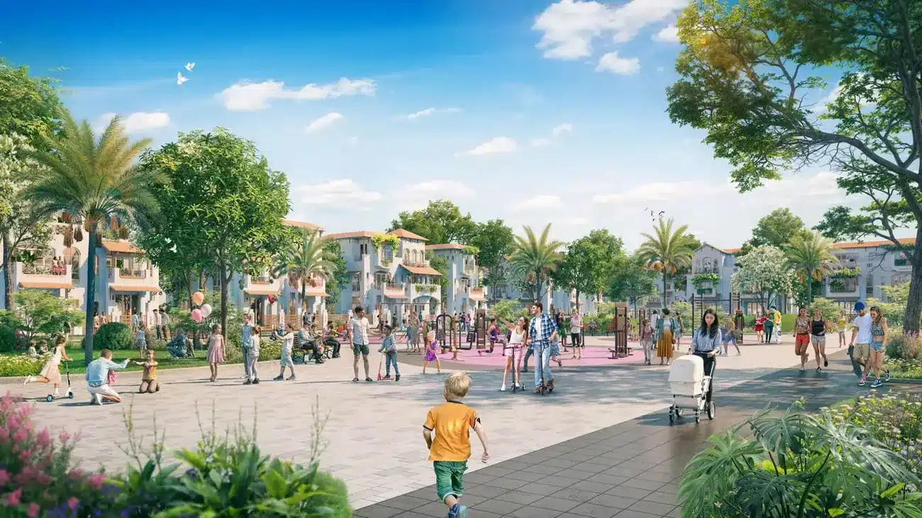 Không gian sống xanh và cộng đồng cư dân tại khu biệt thự đơn lập Charmora City.