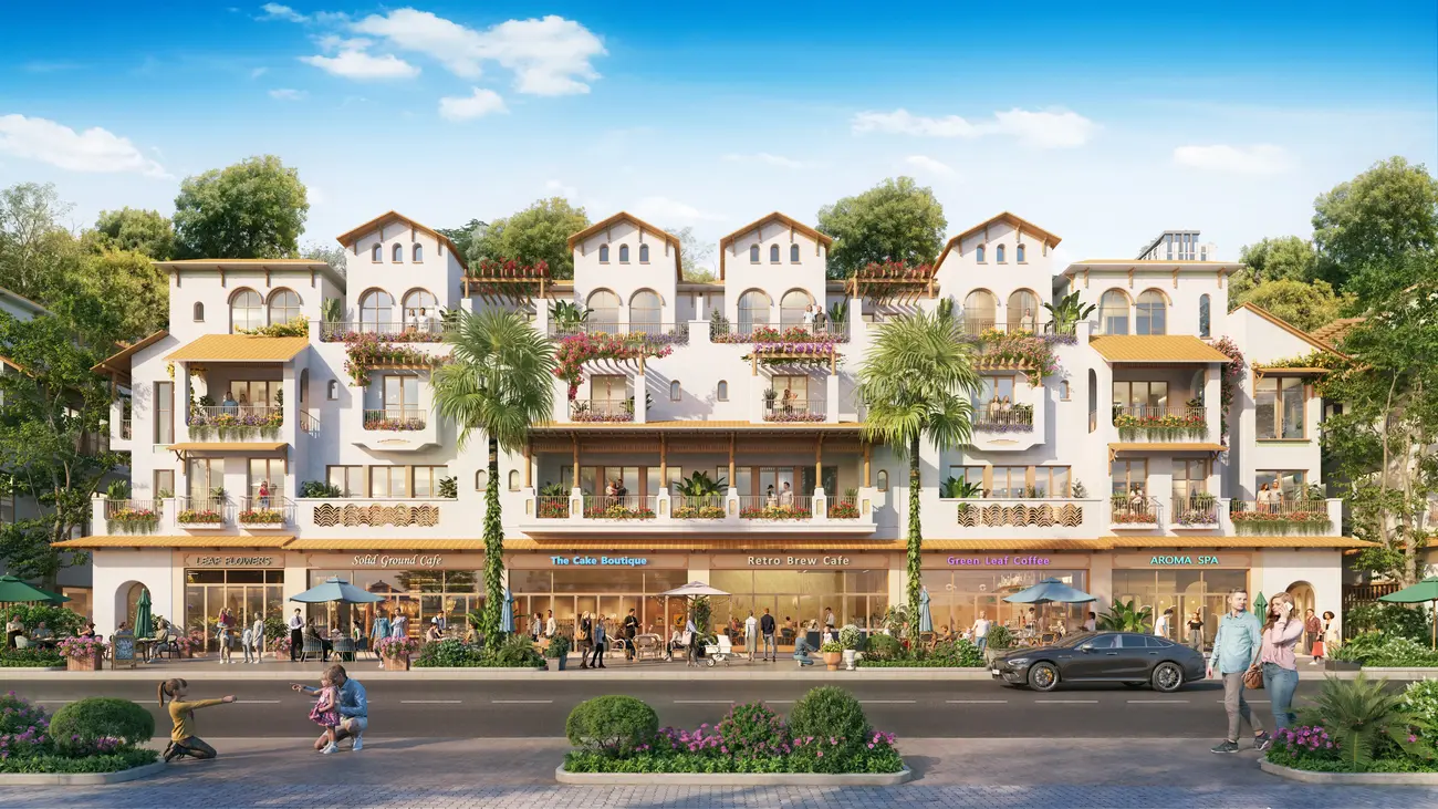 Khu nhà phố Charmora City – Vị trí đắc địa, thiết kế đương đại kết hợp văn hóa Champa, tiện ích hoàn hảo.