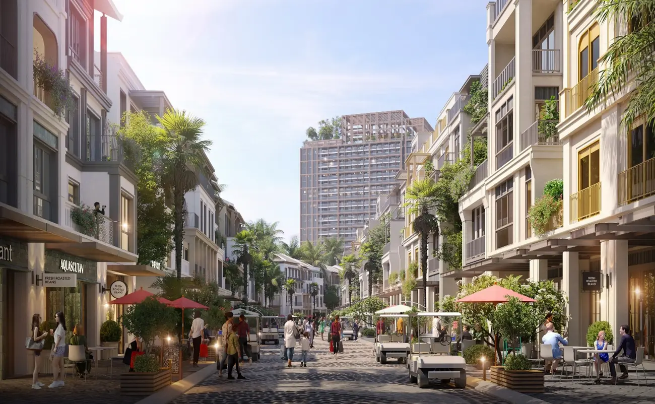 Quang cảnh nhộn nhịp tại khu đô thị Charmora City, biểu tượng mới của Nha Trang.