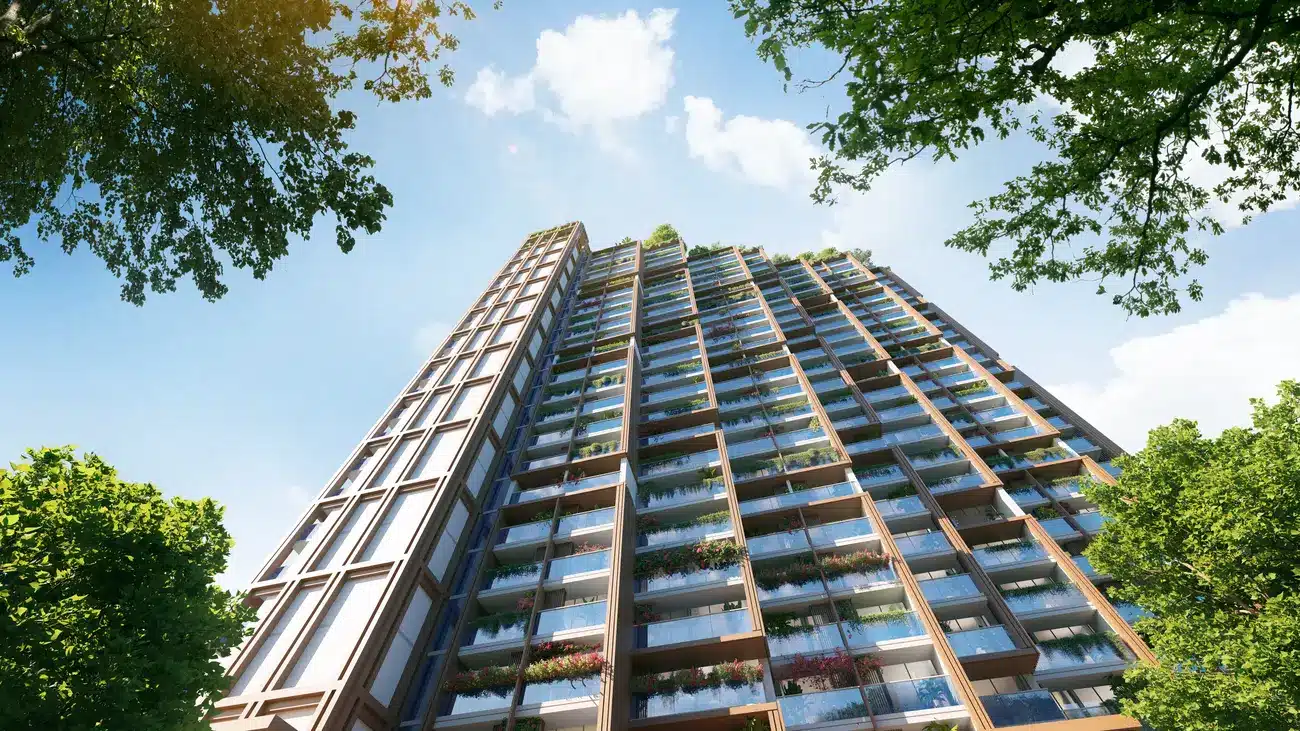 Tòa nhà Charmora City với kiến trúc hiện đại, đẳng cấp quốc tế giữa lòng Nha Trang, biểu tượng mới của lối sống thời thượng.